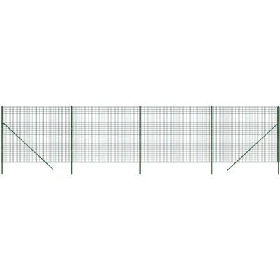 Afbeelding van Draadgaashek 2x10 m gegalvaniseerd staal groen