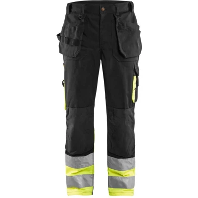Afbeelding van Blaklader Werkbroek High Vis 1529 1860 Zwart/High Geel D108