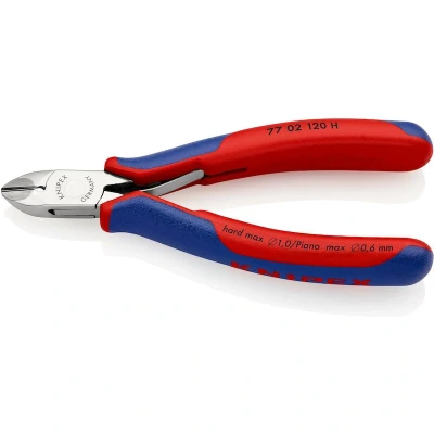 Afbeelding van Knipex Werk 77 02 120 H Elektronica en fijnmechanica Zijkniptang Met facet mm