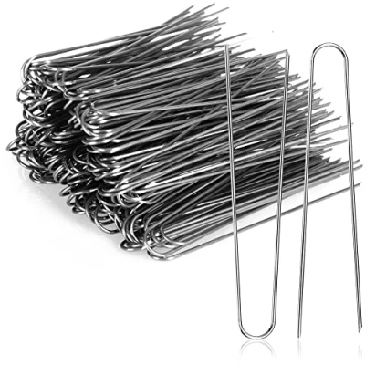 Afbeelding van COM FOUR® 200 x klimopnaalden clips voor bloemstukken in bloemisterij bloemendecoratie naalden composities (klimopnaalden stuks)