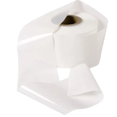 Afbeelding van Kortpack Wit Afzetlint 75mm X 100mtr 50my (1 Rol)