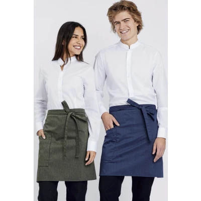 Afbeelding van CG Workwear Bistro Apron Vernazza CGW1272 Grey Melange