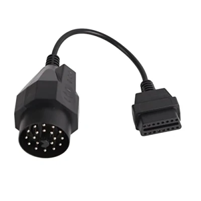Afbeelding van OBD2 OBD II 20 pins naar 16 ronde diagnostische adapter voor BMW E36 E38 E39 E46 E53 X 5 Z3