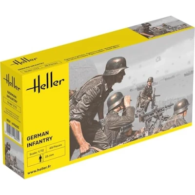 Afbeelding van Heller 1/72 German Infantryhel49605 modelbouwsets, hobbybouwspeelgoed voor kinderen, modelverf en accessoires