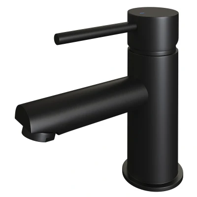 Afbeelding van Brauer BlackEdition Wastafelmengkraan opbouw laag model a mat zwart
