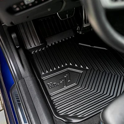 Afbeelding van MOTOS Rubberen vloermatten voor BYD Seal U vanaf 2024 Verbeter uw reiscomfort met de zwarte antislip mat Auto nr. 77 automat alle weersomstandigheden, bescherming tegen vuil