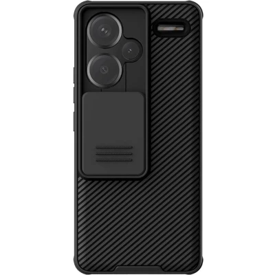 Afbeelding van Nillkin CamShield Hoesje voor de Xiaomi Redmi Note 13 Pro Plus Back Cover met Camera Slider Zwart