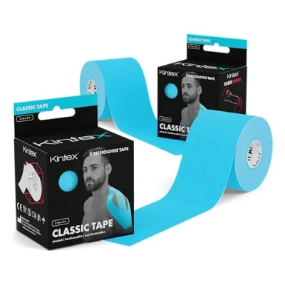 Afbeelding van Kintex Kinesiologie tape, elastisch, 5 cm x m, 2 rollen