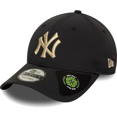 Afbeelding van New Era York Yankees Recycled Black 9FORTY Adjustable Cap