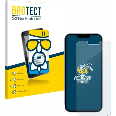 Afbeelding van BROTECT Screenprotector voor Apple iPhone 13 Pro Max Folie Beschermfolie Beschermglas matte