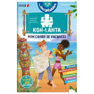 Image de Cahier de vacances 2025 Koh Lanta Les incollables 6e à 5e 11/12 ans