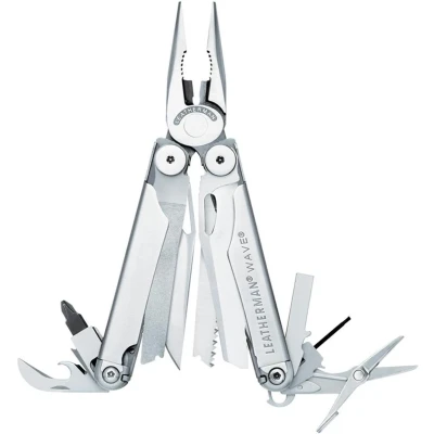 Afbeelding van LEATHERMAN Rev Zakformaat Multitool met Doosopener en Schroevendraaiers, RVS Kunststof Foedraal