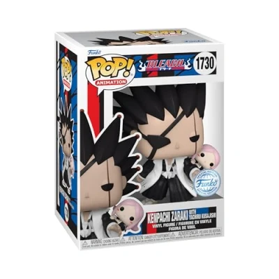 Afbeelding van Funko Pop Animatie: BLEACH Kenpachi With Yachiru Exclusief Amazon Vinyl verzamelfiguur Cadeau idee Officieel product Speelgoed voor kinderen en volwassenen Anime fans