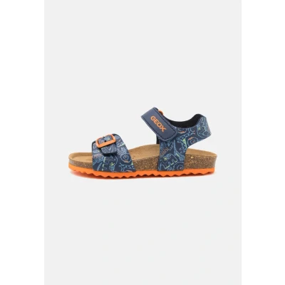 Afbeelding van Geox J Ghita Boy B herensandalen, Veelkleurig marineblauw