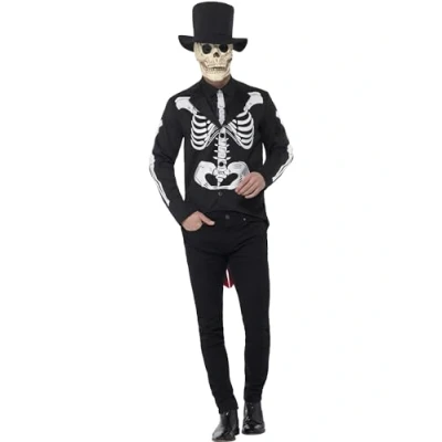 Afbeelding van Chique Dia de los Muertos kostuum voor mannen Volwassenen kostuums