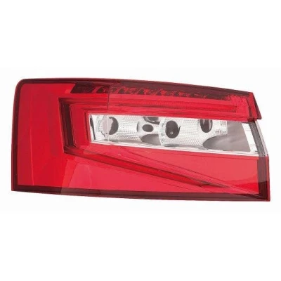 Afbeelding van ABAKUS 665 1937R UE Achterlicht rechts LED, PY21W, P21W Zonder lamphouder SKODA: Superb III Hatchback