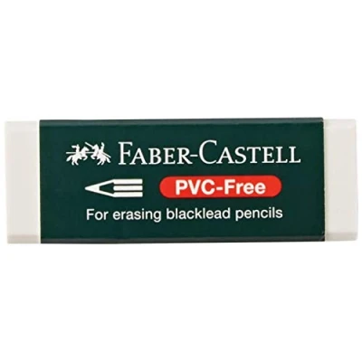 Image de Faber Castell Gomme plastique 7081 N (L)63 x (P)22 (H)12 mm pour crayons &amp; de couleur 188121