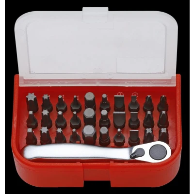 Afbeelding van SONIC 101002 Doppenset 10 Binnen Torx Chroom vanadium staal, Aluminium 1/4 Vierkant