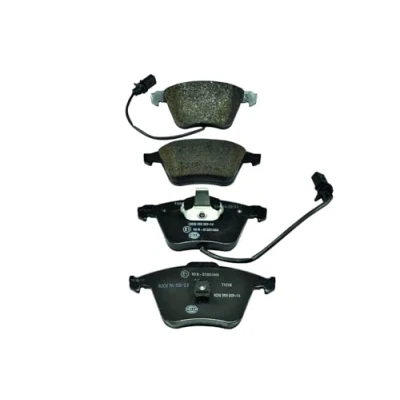 Afbeelding van HELLA 8DB 355 009 141 Remblokkenset Met slijtage waarschuwingscontact AUDI: A6 C5 Saloon, Avant, Allroad