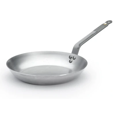 Afbeelding van De Buyer Mineral B blauwstalen koekenpan 26cm
