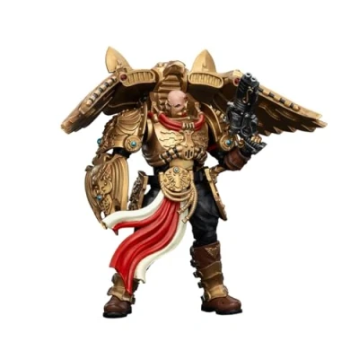 Afbeelding van Joy Toy (CN) Warhammer The Horus Heresy Action Figure 1/18 Legio Custodes Custodian Venatari Squad met Kenetic Destroyer 2 13 cm Figuur