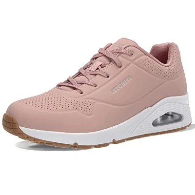 Afbeelding van Skechers Uno Stand on Air 73690 ROS, Vrouwen, Roze, Sneakers, maat: 37,5