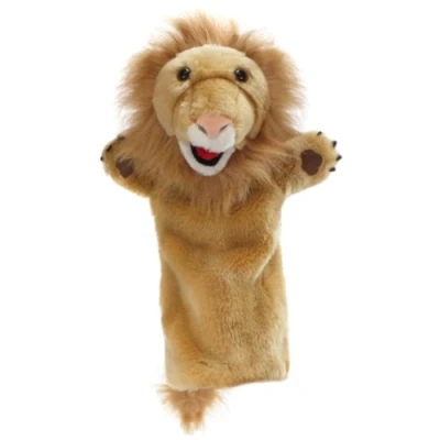 Afbeelding van The Puppet Company Lange mouwen leeuw handpop