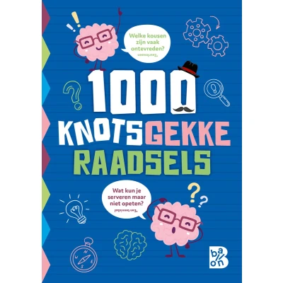 Afbeelding van Raadselboeken 1 1000 knotsgekke raadsels