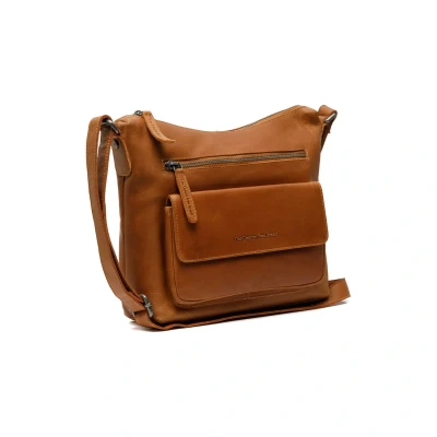 Afbeelding van The Chesterfield Brand Hailey Schoudertas cognac Damestas