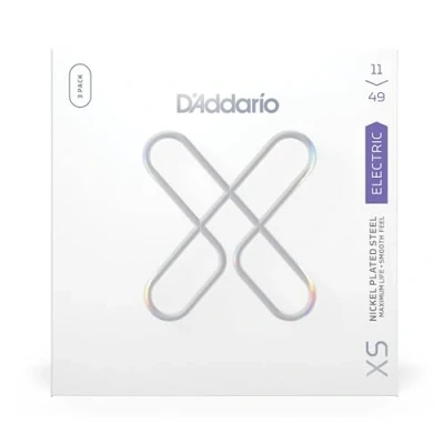 Afbeelding van D&#039;Addario XSE11149 XS 11 49 3 Pack Elektrische gitaarsnaren