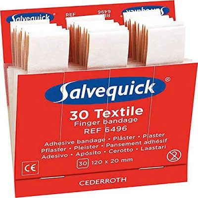 Image de Salvequick Pansement Extra Longue Textile 6496