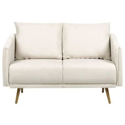 Afbeelding van MAURA Tweezitsbank Beige Polyester
