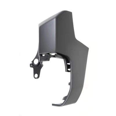 Afbeelding van PRASCO CI9241153 Bumper Rechts achter voor voertuigen met achterklep Korrelig Zwart CITROËN: Berlingo Van,