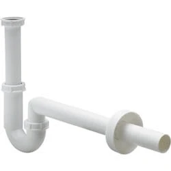Afbeelding van Solar buissifon met muurbuis 5/4x 32 mm kunststof model