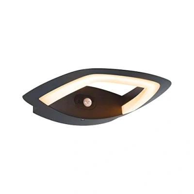 Afbeelding van Paulmann Akena 94839 LED buitenlamp (wand) 10.8 W Antraciet