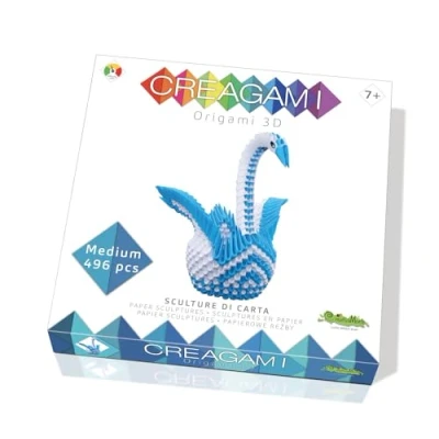 Afbeelding van Creagami Origami 3d Set Zwaan 479 delig