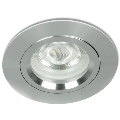 Afbeelding van LED Mini inbouwspot Astor Rond RVS Look Extra Warm Wit Dimbaar 3.6W Integral