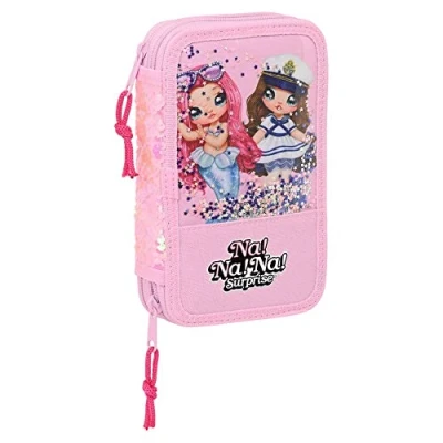 Afbeelding van Dubbele etui Na!Na!Na! Surprise Sparkles Roze (28 pcs)