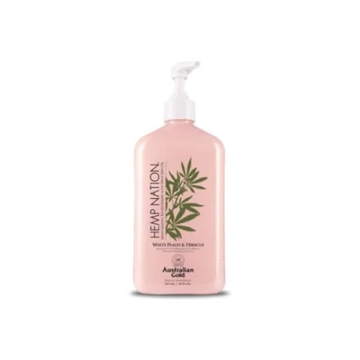 Afbeelding van Australian Gold Hemp Nation White Peach &amp; Hibiscus Aftersun 535 ml