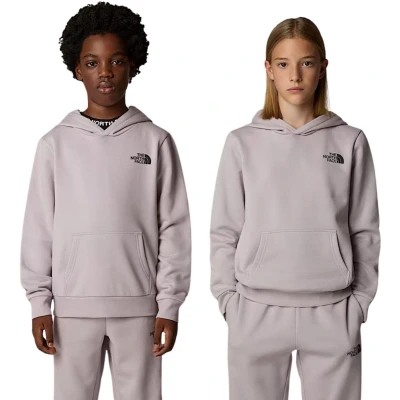Afbeelding van The North Face TEEN Simple DOME Hoodie Unisex voor kinderen, Maat: 124 129, Moonstone grey