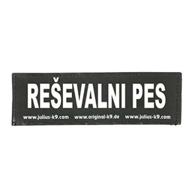 Afbeelding van Verwisselbare patches 1 paar RESKEVALNI PES, maat S, zwart