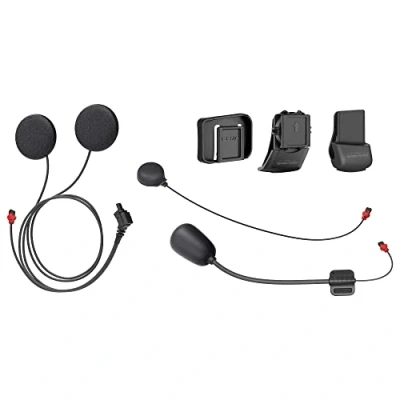 Afbeelding van Sena Universal Harman Kardon Intercom Ondersteuning/hoofdtelefoon/microfoon Kit Zwart