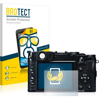 Afbeelding van BROTECT Screenprotector voor Fujifilm X20 Folie Beschermfolie transparant (2 Stuks)