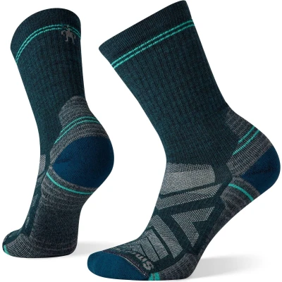 Afbeelding van Smartwool Womens HIKE Light Cushion CREW Socks Sportsokken, Dames, Maat: 42 45, Twilight blue