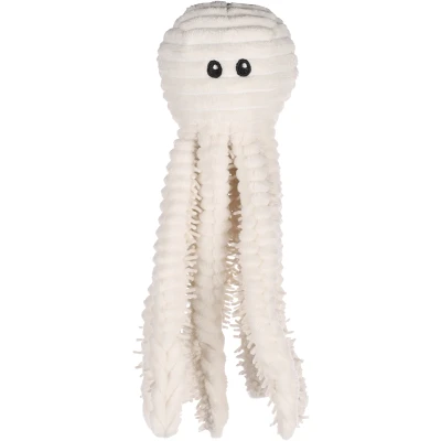 Afbeelding van &quot;Hondenspeelgoed Flufa Octopus Wit: Kwalitatief speelplezier voor je trouwe viervoeter&quot;