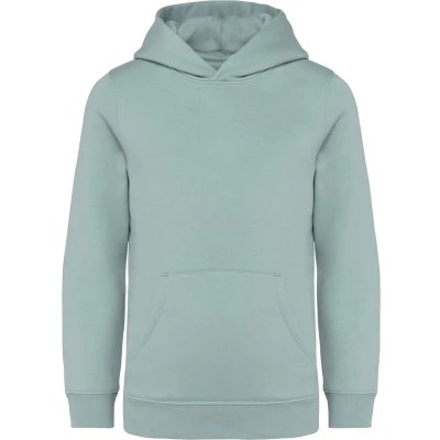 Afbeelding van Native Spirit Ecologische kindersweater met capuchon NS404 Jade Green