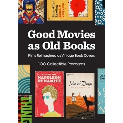 Afbeelding van Good Movies as Old Books: 100 Collectible Postcards: Films Reimagined Vintage Book Covers