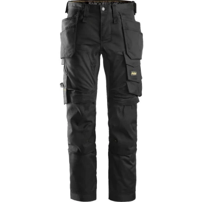 Afbeelding van Snickers Workwear 6241 AllroundWork, Stretch Werkbroek, Zwart Maat 52