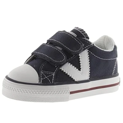 Afbeelding van VICTORIA LAGE STUURBASKET VAN CANVAS &amp; SCRATCHS CONTRAST, marineblauw