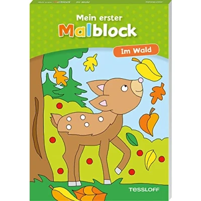 Afbeelding van Mein erster Malblock. Im Wald